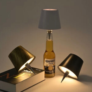 Wireless Touch Wine Bottle Lamp | Rechargeable Ambient Night Light